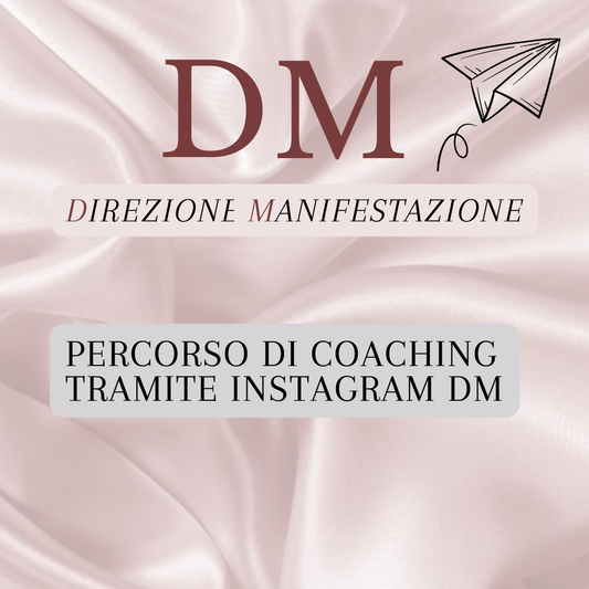 DM Coaching via Instagram.